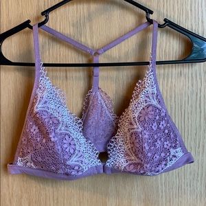 Victoria Secret Purple & White Bralette